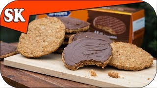 CHOCOLATE HOBNOBS  Home made Recipe  Viewer Request [upl. by Adnotal]