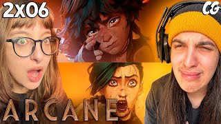 CHOREI MUITO com esse FINAL de ARCANE 😭  React Arcane EP 6 Temporada 2 [upl. by Ahsaeym]