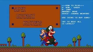 Super Ordinary Brothers  Full Game Playthrough No commentary [upl. by Llekim]