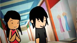 LIGAYA by Eraserheads Animated Music Video [upl. by Malo]