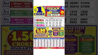 DEAR LOTTERY SAMBAD MORNING 8PM RESULT TODAY LIVE DRAW ON 14102024 NAGALAND [upl. by Binetta]