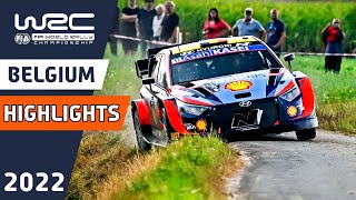 Shakedown Highlights  WRC Ypres Rally Belgium 2022 [upl. by Arni329]