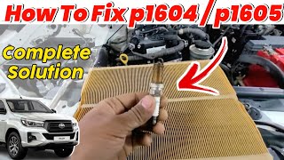 How To Fix Startability Malfunction P1604  Causes solutions  My car Starting Problm Camrry 2015 [upl. by Yramliw]