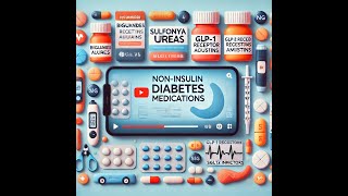 Diabetes Medication NonInsulin  How they work and Side effects [upl. by Ticknor]