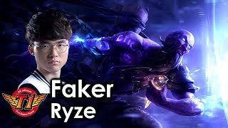 Faker picks Ryze [upl. by Gorlicki644]