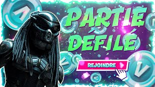 LIVE PP PARTIE PERSO SUR FORTNITE FR  DÉFILÉ DE MODE [upl. by Ainel]