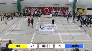 England Korfball Final 2024  BEC VS TROJANS [upl. by Leasi]