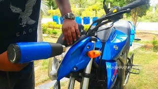 How to BIKE STICKERING and modifying in  telugu [upl. by Eustis]