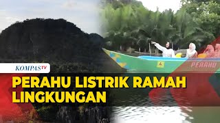 Menikmati Pesona Pegunungan Karst dengan Perahu Listik [upl. by Noorah]