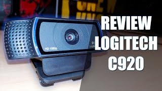 Review Logitech HD Pro Webcam C920  En Español [upl. by Llerrem]