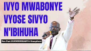 UMWUNGERE WA1 WISHENGERO RYA PENTECOTE RYI BUJUMBURA REVPASTEUR RUKWIRIRIKANYA Onesphore [upl. by Nerhtak]