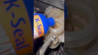 35 Head Gasket Repair so far so good Kseal ultimate using coolant leaking into cylinder fixed [upl. by Negah]