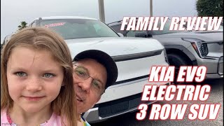 Kia EV9 Electric 3Row SUV Light Trim Long Range Review and Test Drive from a Tesla Owner￼ [upl. by Dorena]