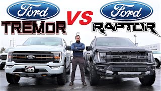 2023 Ford Tremor VS 2023 Ford Raptor Is The Raptor Overrated [upl. by Barbuto]