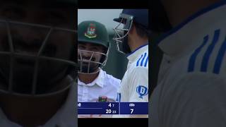 viratkohli india ind indvsban Virat Kohli fights with Shakib Al Hasan ind vs ban 1st test match [upl. by Araic]