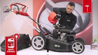 Come utilizzare correttamente un tagliaerba  How to properly use a lawnmower [upl. by Markland]