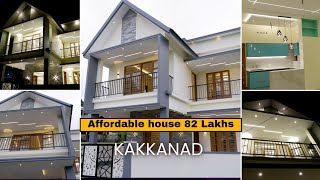 Affordable house for sale near KakkanadThengode 45kms Infopark 3bedroomsAsking price 82 Lakhs [upl. by Ennovi]