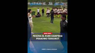 PRABOWO SUBIANTO Pantau Tim Sepak Bola Indonesia di Qatar Penampilan El Rumi Jadi Sorotan [upl. by Ahsiel]