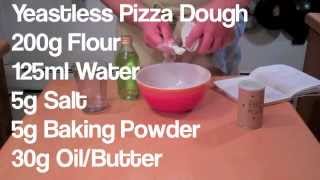 The Baking Chin Ep 14 quotYeastless Pizza Oh Myquot [upl. by Carboni]