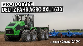 DEUTZ FAHR Agro XXL 1630 Tractor  8WD  600 hp [upl. by Freud]