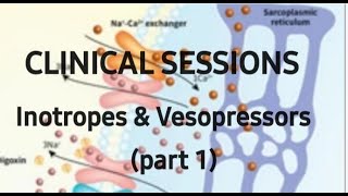 Clinical sessions Inotropes amp Vesopressors part 1 e  collection [upl. by Shama]