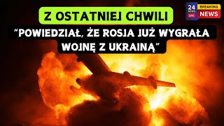 Rosja już wygrała wojnę w Ukrainie WOJNA ROSJAUKRAINA [upl. by Urban]