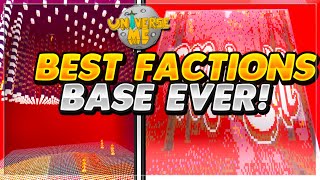 BEST FACTION BASE EVER  Minecraft Factions  UniverseMC  1 [upl. by Deedee]