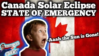 UPSIDE DOWN Niagara Canada declares STATE OF EMERGENCY for April 8 Solar Eclipse [upl. by Nhguavaj]