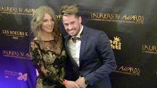 Emilie et Remi de Secret Story 9 amoureux aux Lauriers TV Awards [upl. by Naeerb119]