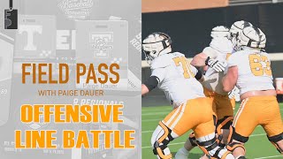 Field Pass Open competition at Tennessees offensive line [upl. by Tanitansy]