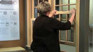 How to Tilt in Double Hung Windows  Renewal by Andersen of Central PA [upl. by Inaleon]