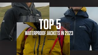 Top 5 Waterproof jackets 2023  Expert Review [upl. by Annahaj]