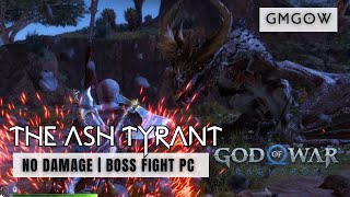 God of War Ragnarok PC  The Ash Tyrant Boss Fight  GMGOW  No Damage [upl. by Season556]