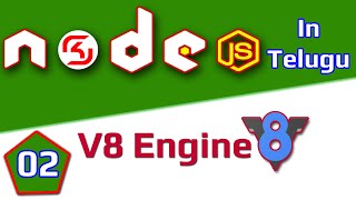 NodeJS In Telugu 02 V8 Engine  RSKHelpline [upl. by Turpin]