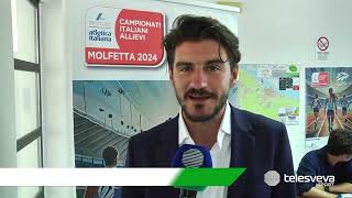 ATLETICA LEGGERA  Molfetta si tinge dAzzurro tutto pronto per i Campionati Allievi individuali [upl. by Bolme]