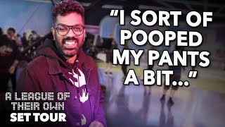 Romesh Ranganathan REVEALS ALL  A League of Their Own  Behind The Scenes [upl. by Ezana260]