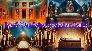 Top 5 Most Famous Egyptian Tombs You didnt know [upl. by Gintz255]