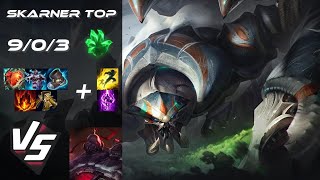 TOP Skarner vs Sion  EU Grandmaster Patch 1412 [upl. by Donnelly298]