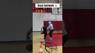 Reverse pivot🔥 content nba hoops basketball shorts pivot ballislife music explore viral [upl. by Lehcem]