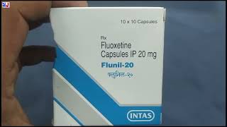 Flunil20 Capsule  Flunil Capsules  Fluoxetine Capsules  Flunil 20mg Capsule Uses Side effects [upl. by Dolley682]