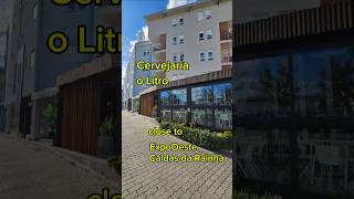 🍺 Cervejaria Brewery o Litro fancy place to enjoy a meal restaurant caldasdarainha beer [upl. by Leaj83]