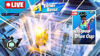 Open Trios Cup Late Start  NEW Fortnite Reload Duos Game Mode  C5S3 Live  epic play tiktok [upl. by Annohsal]