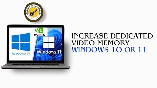 How To Increase Dedicated Video Memory In Windows 1011 For Intel AMD  VRAM Increase Windows 10 [upl. by Michella]