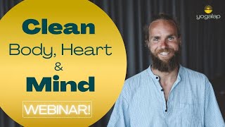 5 Best Ways to Clean Mind amp Body  Transformational Webinar with Michaël Bijker [upl. by Anayrb]