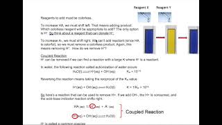 Le Chateliers Principle Lab Part 1 Introduction and AcidBase Equilibrium [upl. by Anelaf]