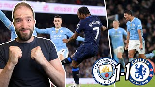 Man City STEAL Draw As Strong Chelsea Performance Slips At The End  Manchester City 11 Chelsea [upl. by Nhepets]