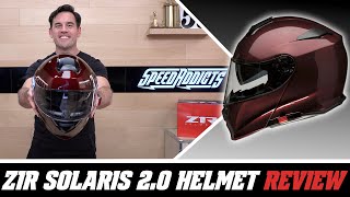 Z1R Solaris 20 Helmet Review at SpeedAddictscom [upl. by Animrelliug]