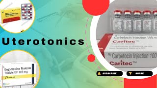 What are Uterotonics  Uteronics for Post Partum Hemorrhage PPH [upl. by Akelahs]