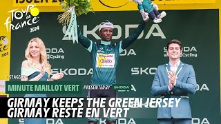 Škoda Green Jersey Minute  Stage 19  Tour de France 2024 [upl. by Nebuer]