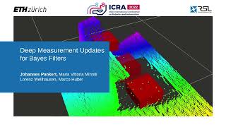 Deep Measurement Updates for Bayes Filters  ICRA 2022 presentation [upl. by Hattie]